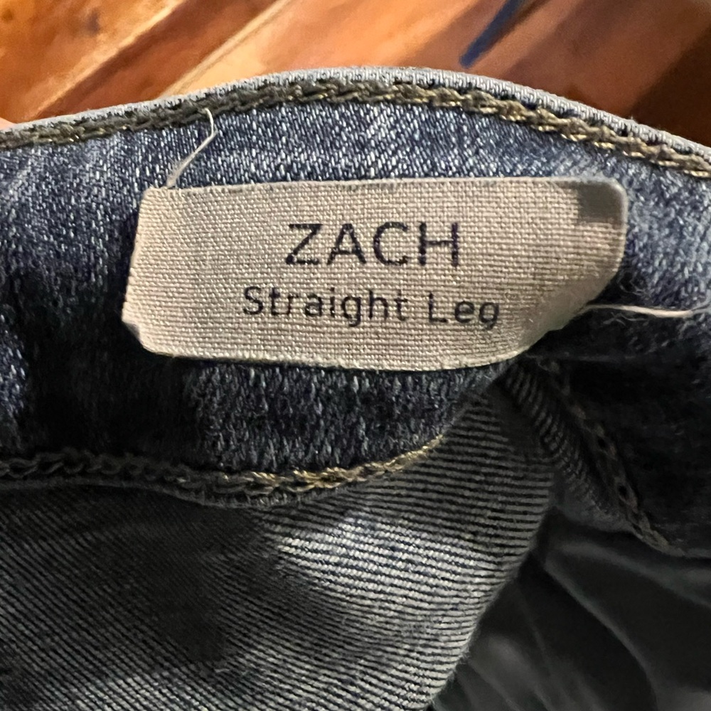 Mavi Zach straight leg jeans no distressing, medium wash, 5 pocket 36x32 - Picture 7 of 8